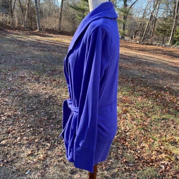 THE NORTH FACE JACKET COAT BLAZER CARDIGAN PURPLE BELT ACTIVE Size M - Picture 6 of 12